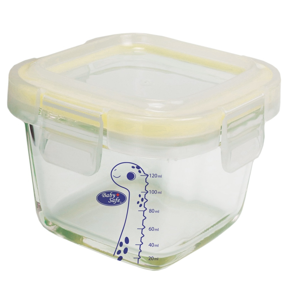 Baby Safe FC006 Glass Food Container 180 ml