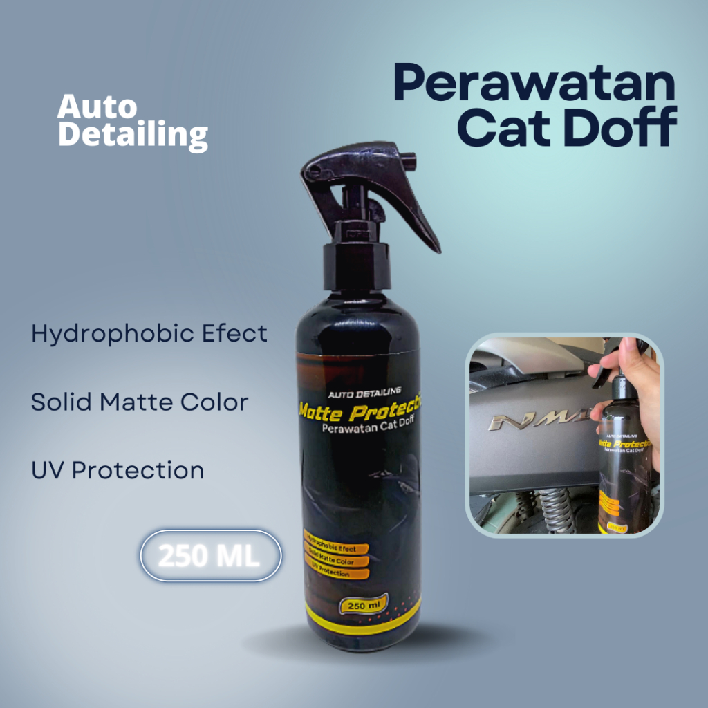 Pengkilap Body Motor Doff / Perawatan Cat Doff / Pelapis Cat Body Warna Doff / Matte Protection