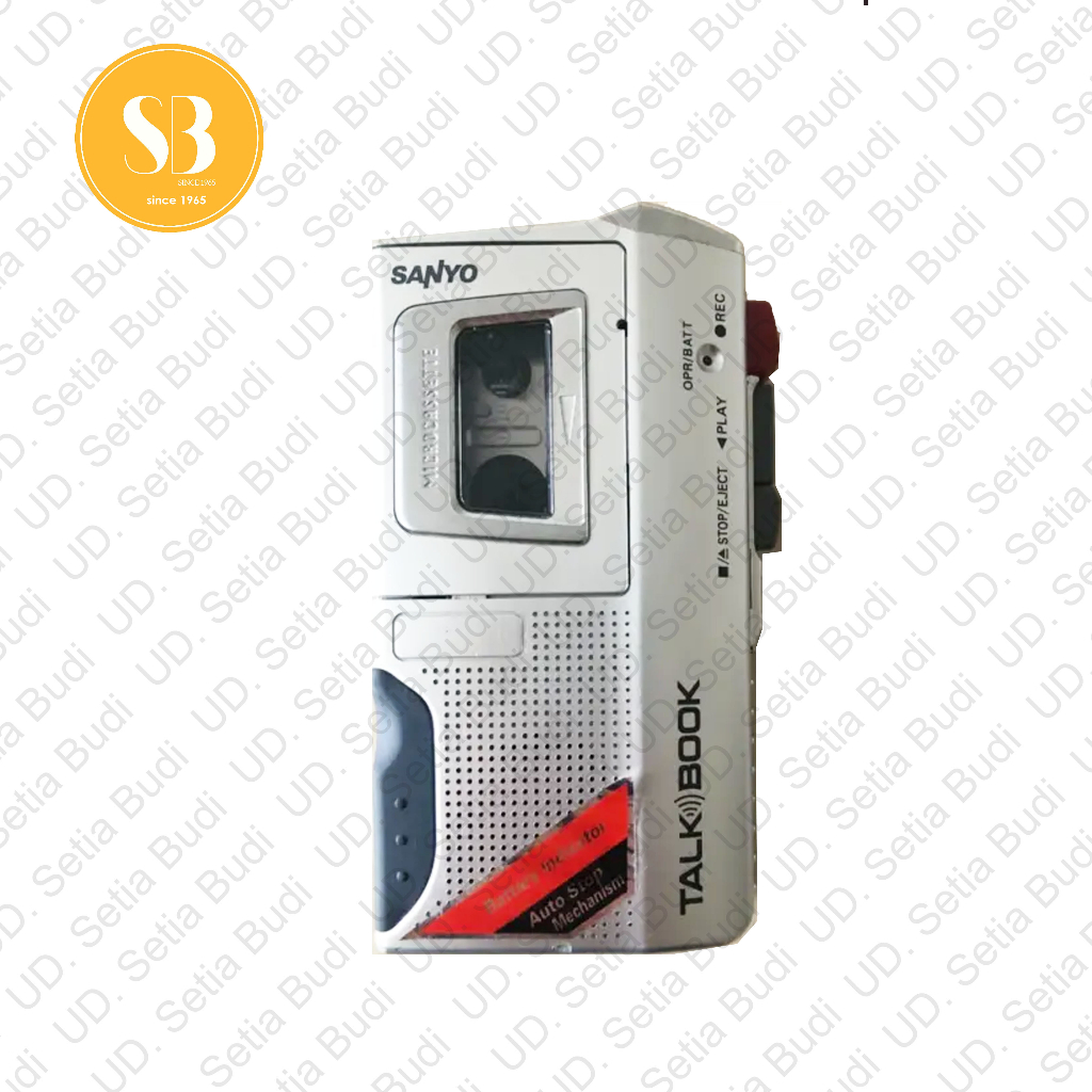 Perekam Suara Walkman Micro Cassette Recorder Sanyo TRC-540M