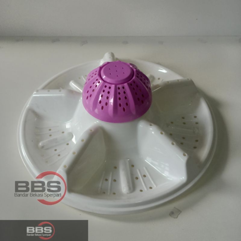 POLYTRON PWM 7056 PULSATOR MESIN CUCI 2 TABUNG LEBAR 32CM  BALING BALING PWM - 7056