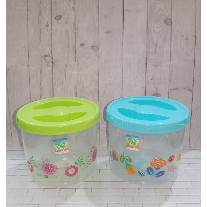 TOPLES PLASTIK 1,3 L GREEN LEAF / TOPLES LEBARAN / TOPLES IMLEK / TOPLES NATAL - GREEN LEAF