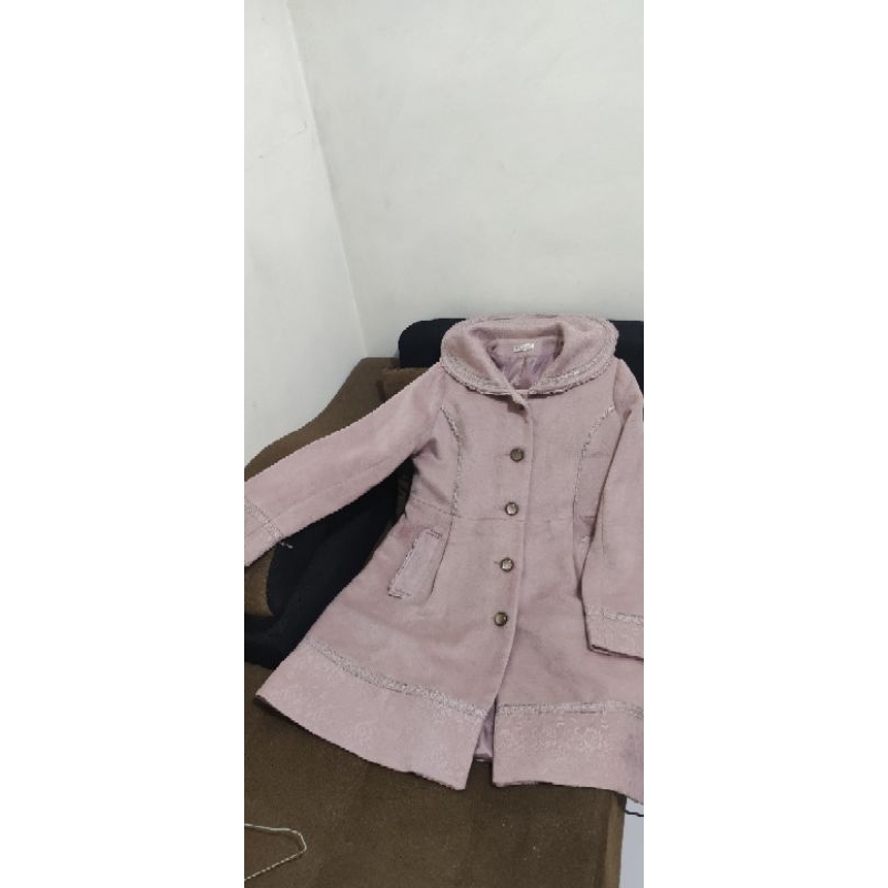 WOOL COAT BRAND AXES FEMME