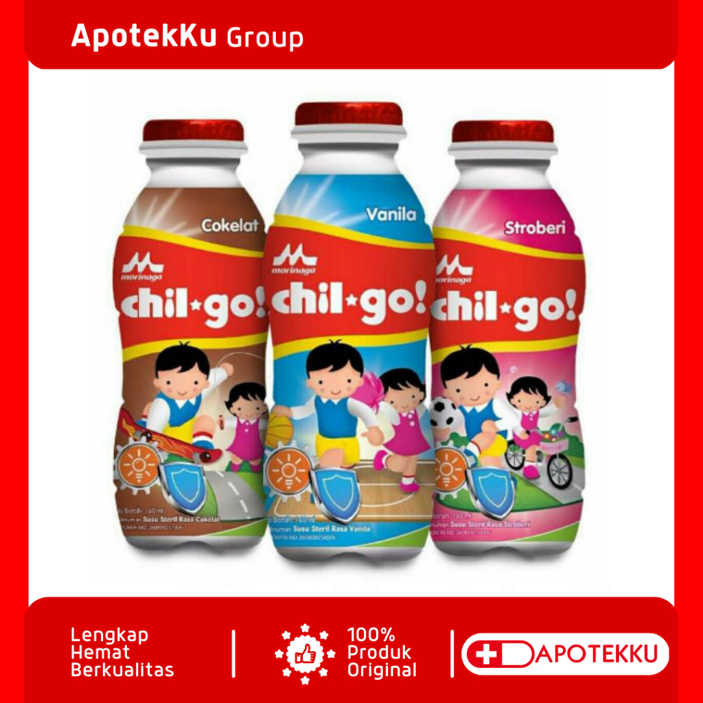 

Chil Go Milk 140 mL - Susu untuk Usia 1-12 Tahun