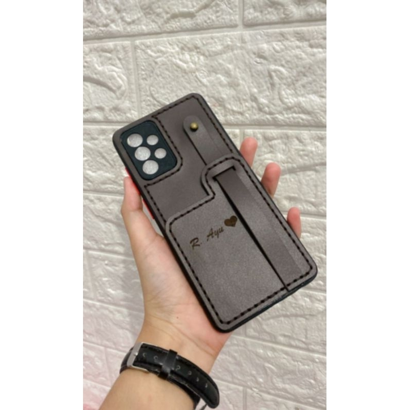 Casing hp custom bahan kulit asli