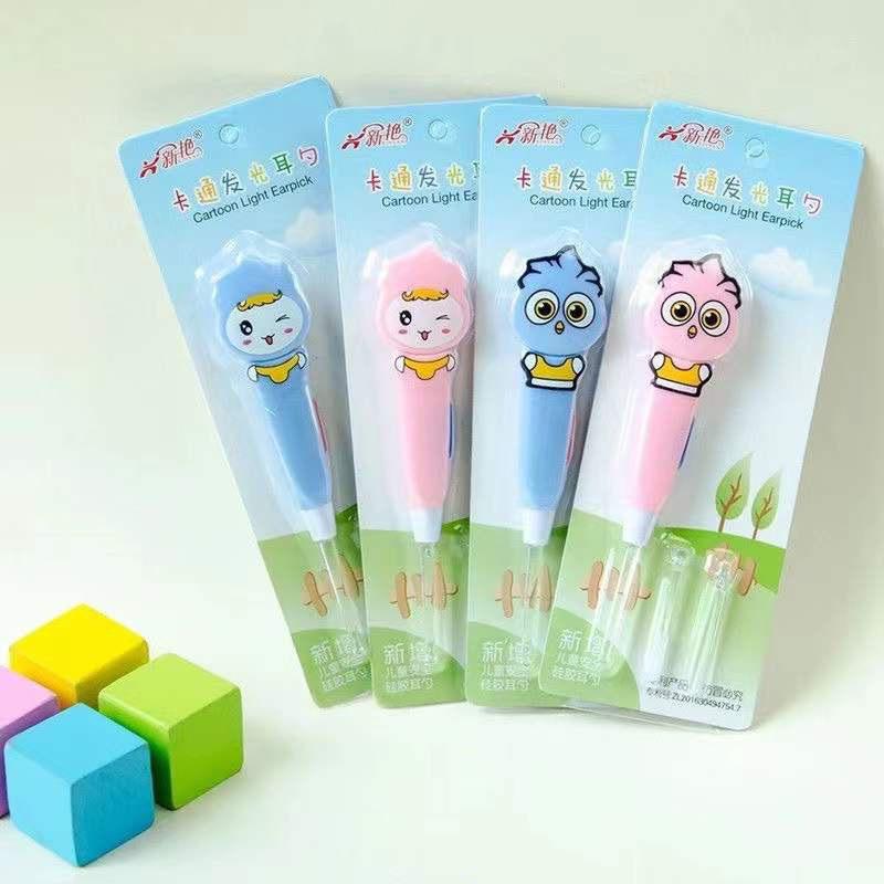 EARPICK LED KARAKTER / PEMBERSIH TELINGA LED MOTIF OWL