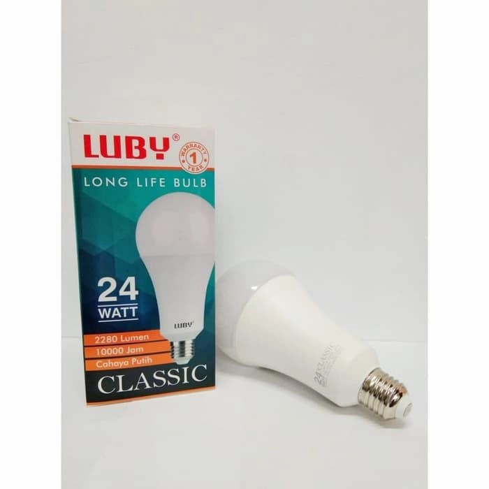 Lampu Luby Classic 24W / 24 Watt  (1 Dus / 1 Karton isi 30Pcs)