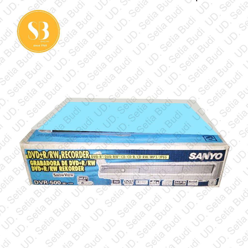 CD DVD Player &amp; Recorder Sanyo DVR-500 Perekam Acara TV dan CCTV Baru