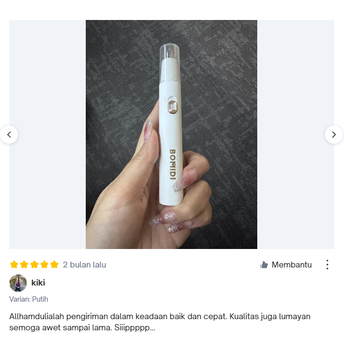 BOMIDI Electric Hair Nose Eyebrow Trimmer NT1 Pemotong Rambut Hidung