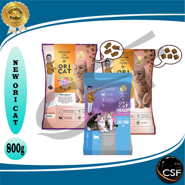 Makanan Kucing kering murah ORI CAT 1kg All Varian ( EKSPEDISI )