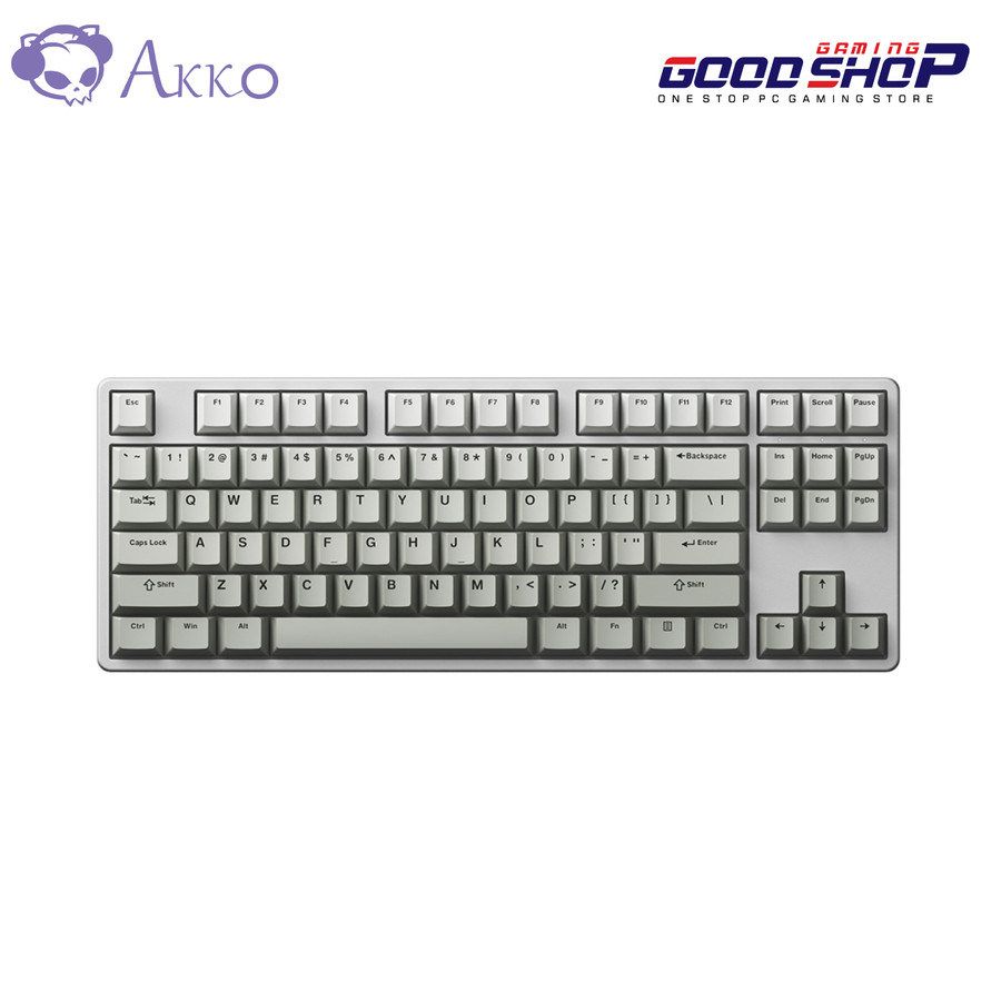 Akko Cool Gray Keycap Set(132-key)