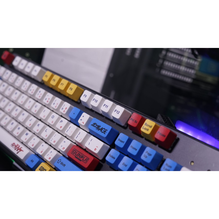 Gundam 108 Set Keycaps OEM Profile