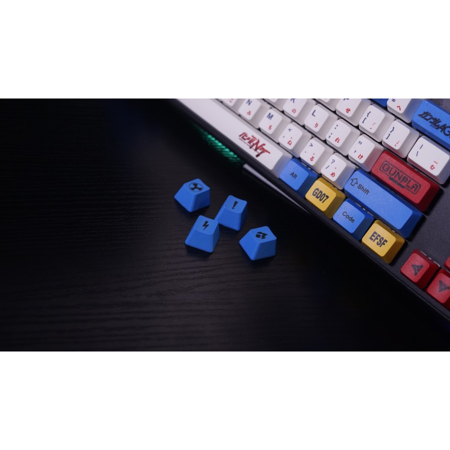 Gundam 108 Set Keycaps OEM Profile