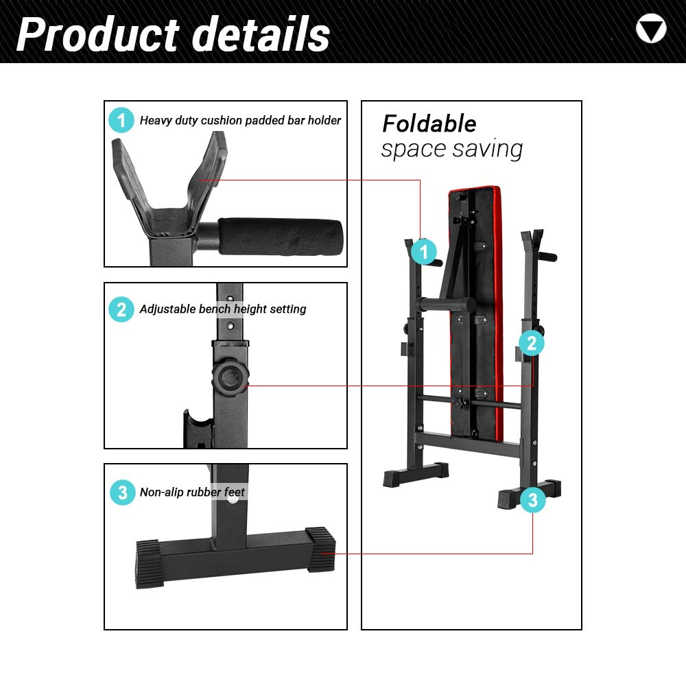 Bench press kecil Multi fungsi Berat Bangku alat olahraga rumahan fitness gym sit up board