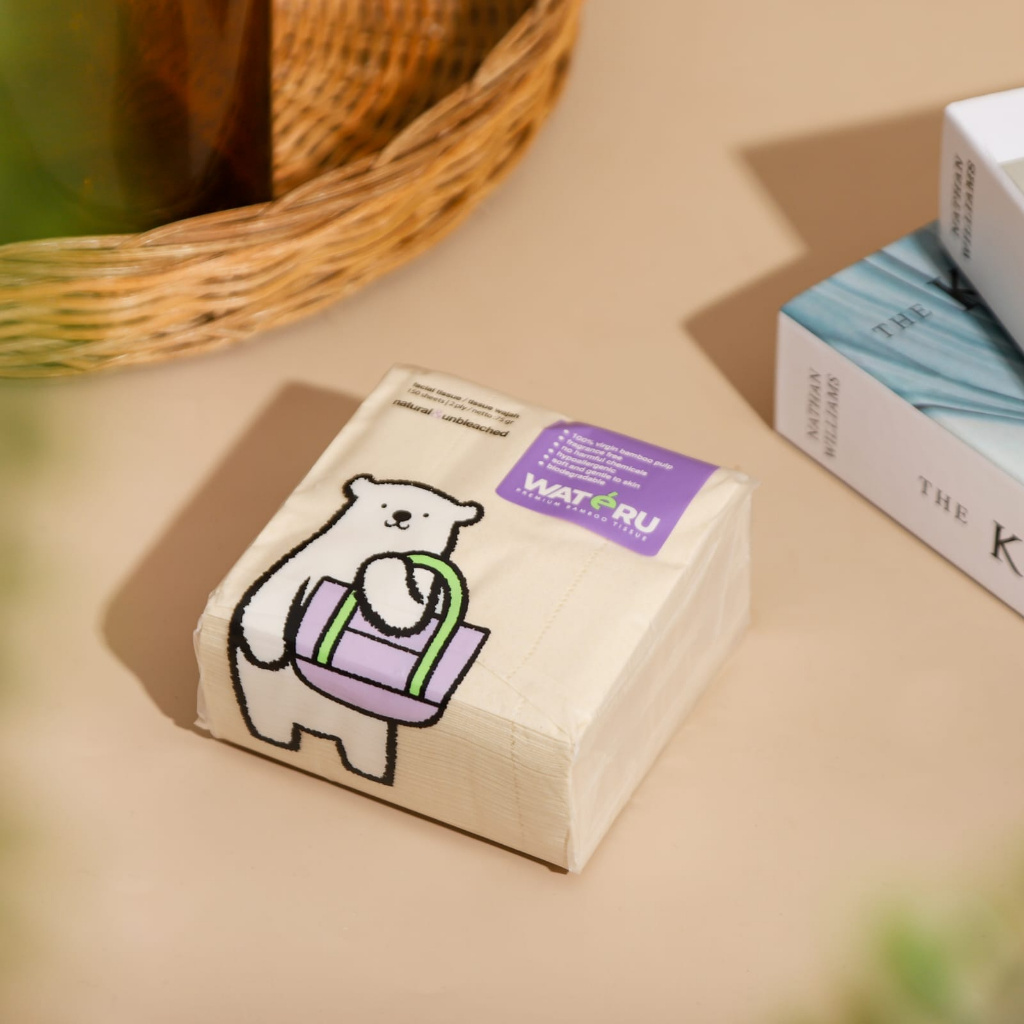 WATERU Premium Bamboo Tissue