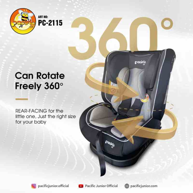 CAR SEAT PACIFIC 2115 ROTATE 360