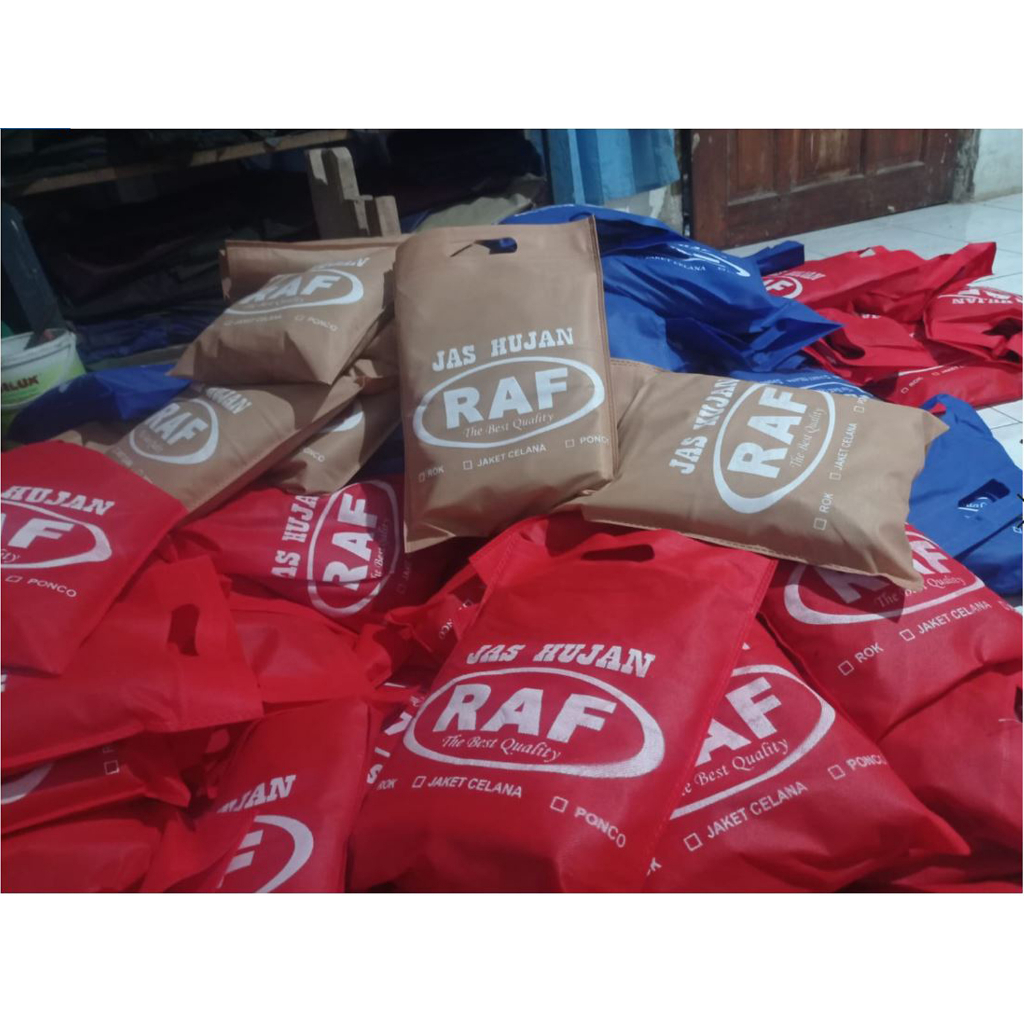JAS HUJAN / MANTEL PREMIUM PRIA WANITA BY RAF