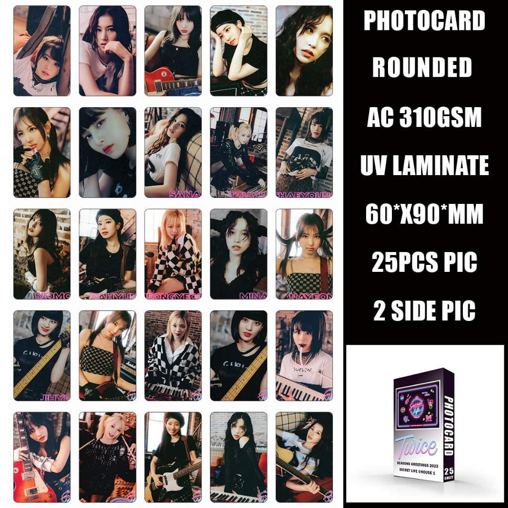 PHOTOCARD TWICE PREMIUM