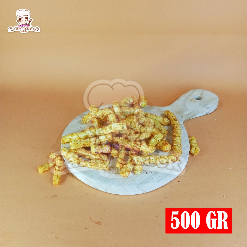 

Cemilan Pedas Jaat Keupuk Enak Mantap 500gr Halal Higienis Lezat