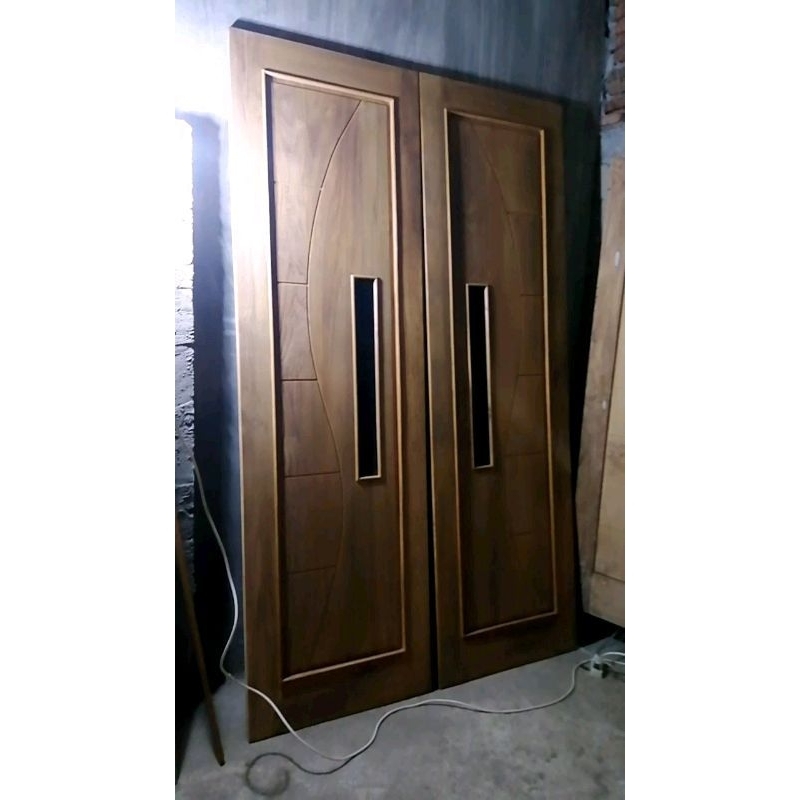 daun pintu plus kusen jati