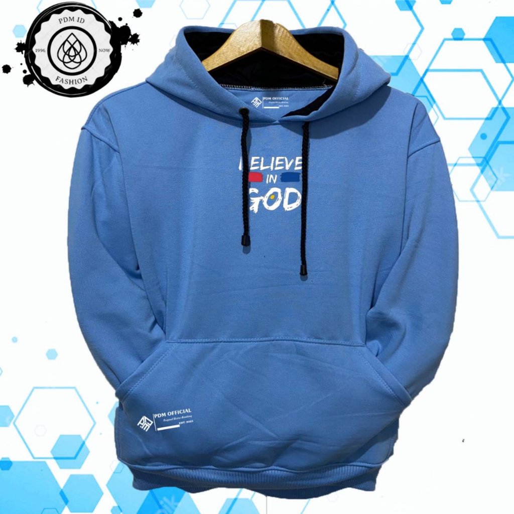 Sweater Hoodie Warna Biru Turkis Terbaru Jaket Pria Wanita Over Size Hodie Cwok Cwek Terlaris