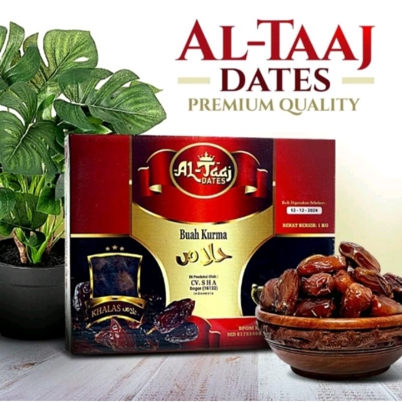 

Kurma Golden Dates Khalas 1 Kg