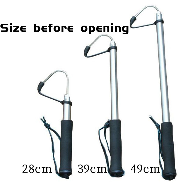 Gancu ikan telekopik Pengait Ikan Teleskopik alat kait ikan ganco IKAN