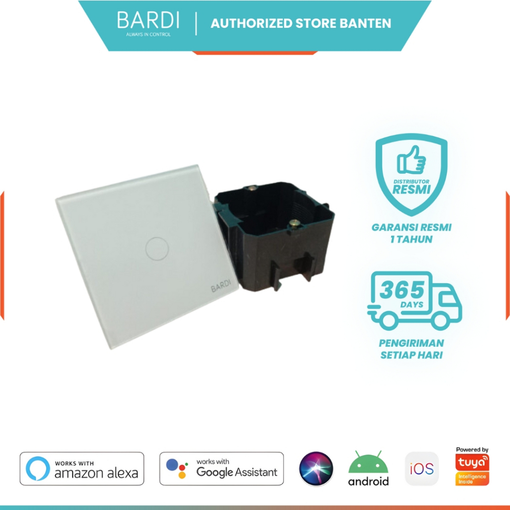 INBOW Dus Mangkok Tanan Rumah Saklar Compatible with BARDI Wall Switch