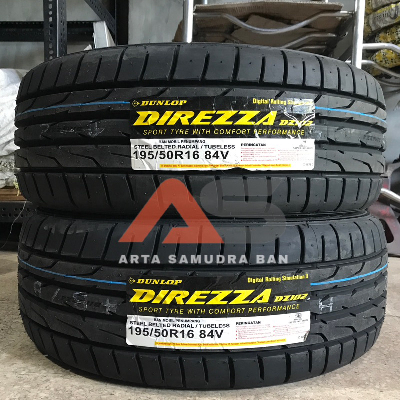 Ban Dunlop Direzza DZ 102 DZ102 195 / 50 R 16 R16