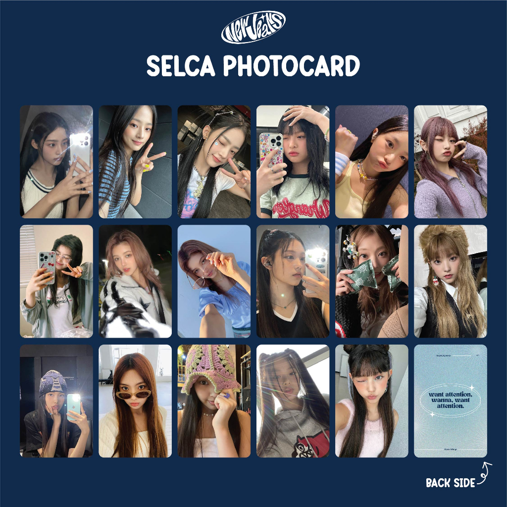 PHOTOCARD UNOFFICIAL SELCA NEWJEANS