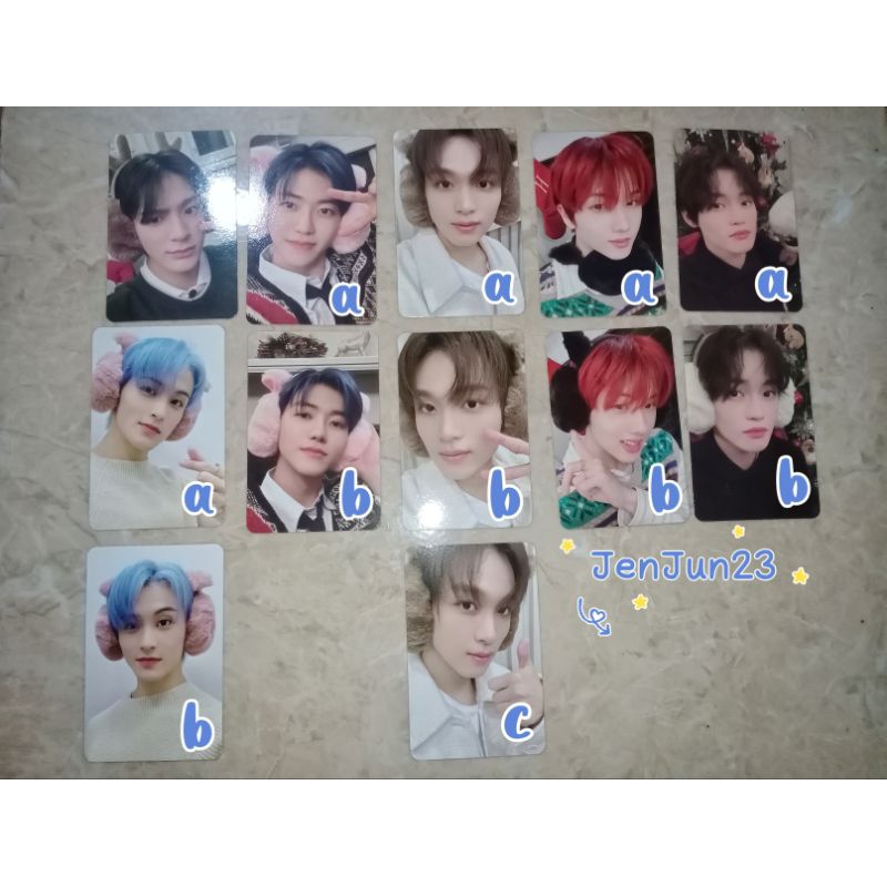 PC Photocard Pink Christmas NCT Dream