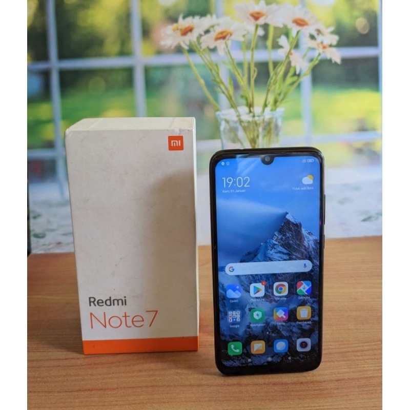 Xiaomi Redmi Note 7 Ram 6/64gb Ex Resmi Indonesia