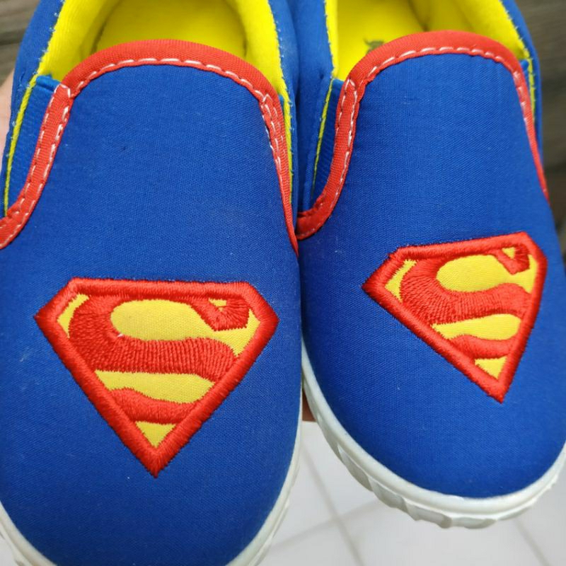 JUAL RUGI KMS3 Superman 27 STOK LAMA Titipan Toko Sepatu Anak