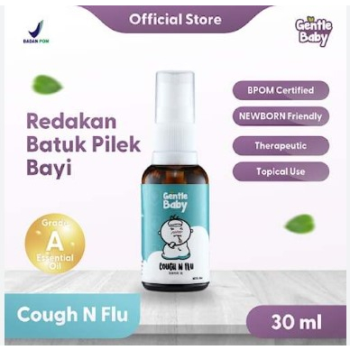 Gentle Baby Cough N Flu / essential oil oles / oil batuk pilek