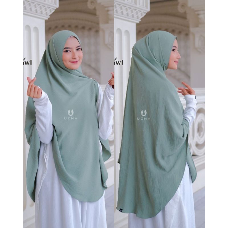ALISHA SHAWL PASMINA CURVE MALAY BY UZMA | PASMINA CRICKLE PREMIUM