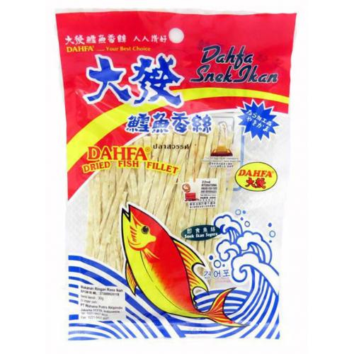 

PROMO GD2 TANGGAL 10 - 13 JULI [30 Gram] Dahfa Snek Ikan Dried Fish Fillet 30 gr