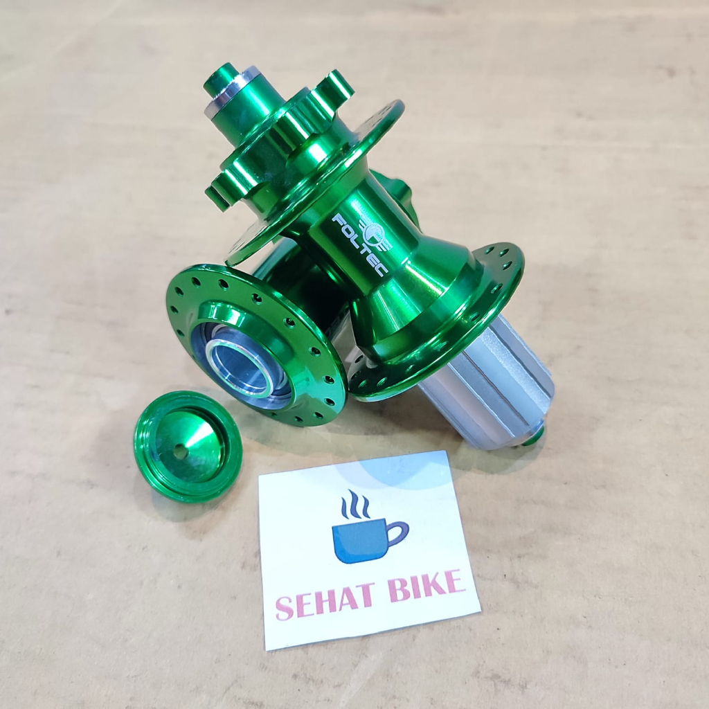 Hub Free Hub Sepeda Jangkrik FOLTEC Gun Denx Ano Green
