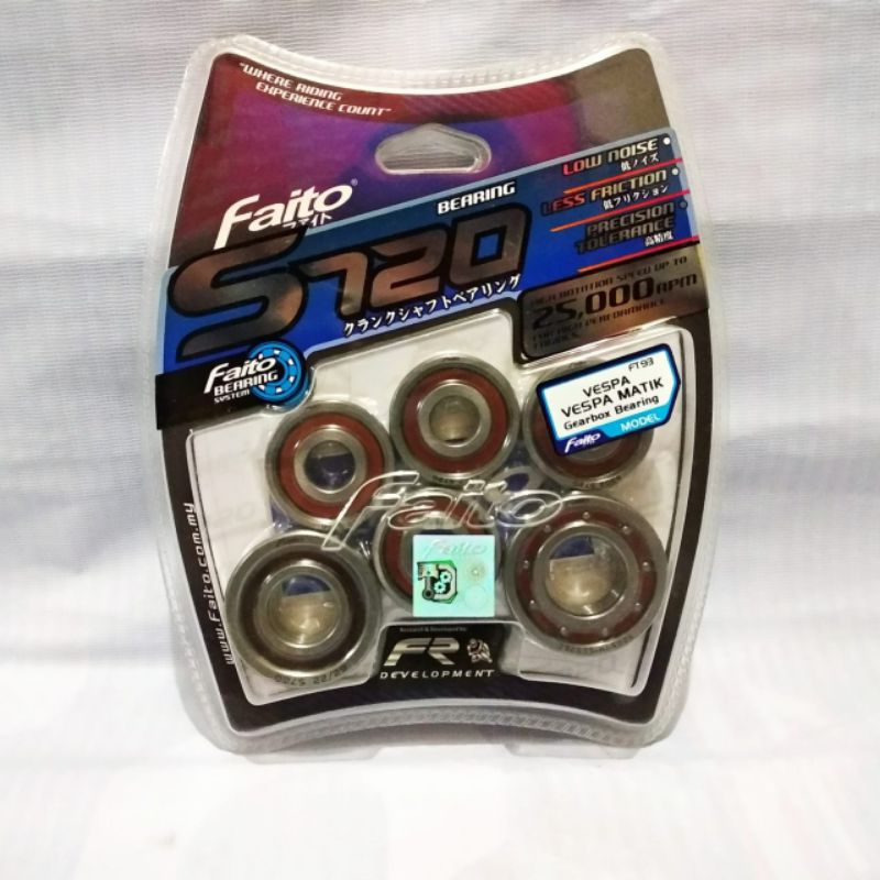 Laher Bearing Girbox Rasio Vespa Faito S720