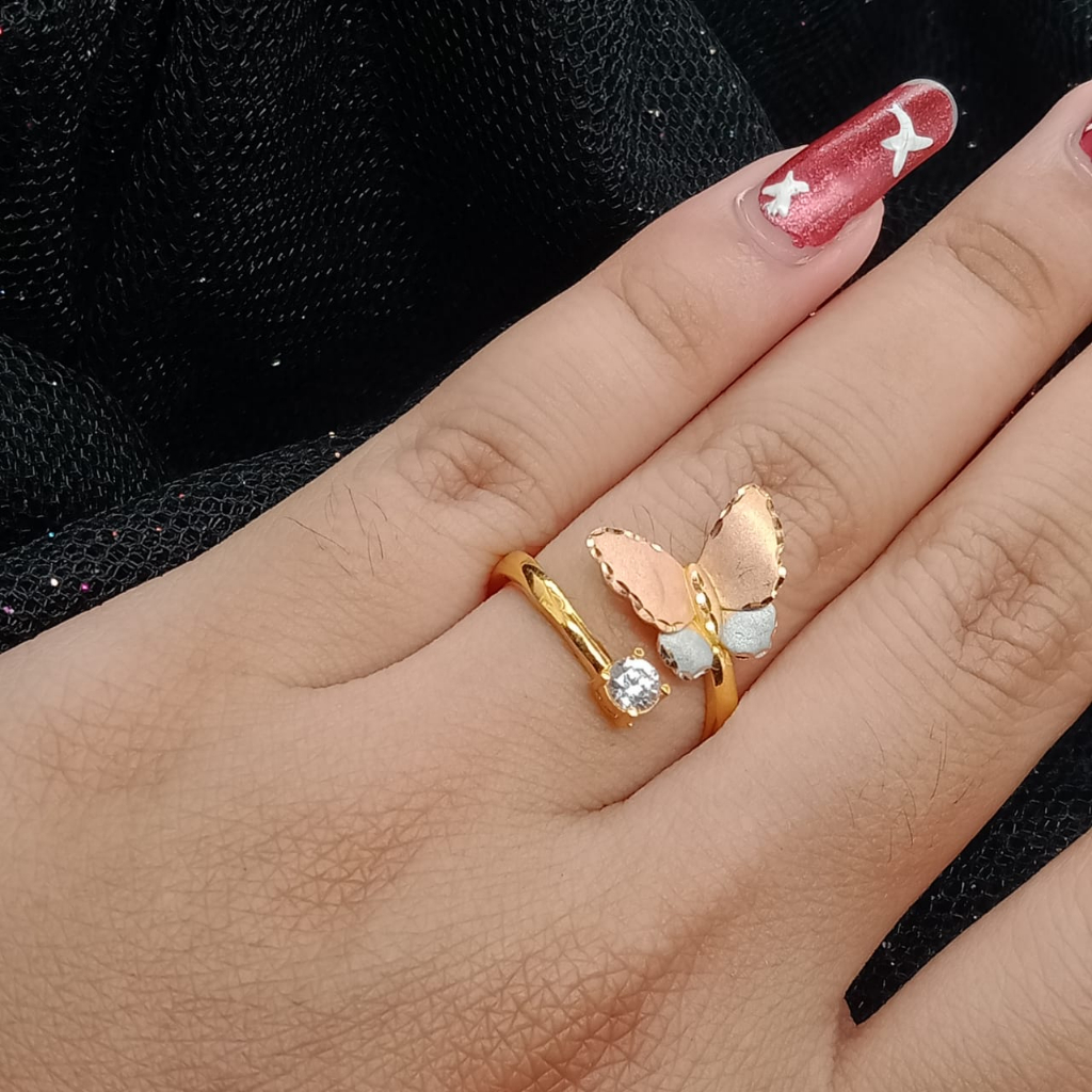 Cincin Emas 17K - 2.3 Gr Kadar 750 - 4786