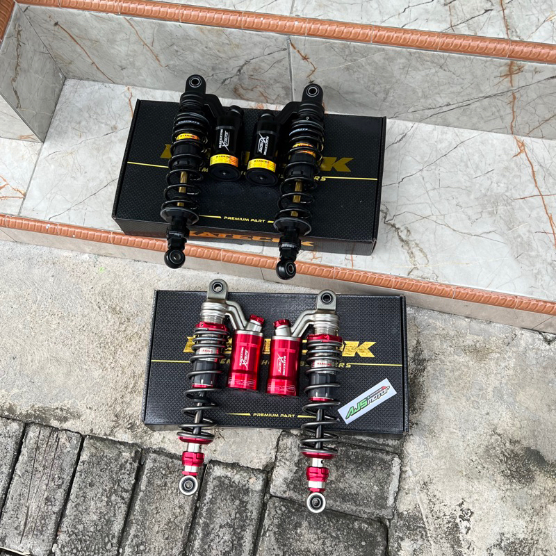 shock katecok as gold Titanium red 320 skok katecox 320 tiger