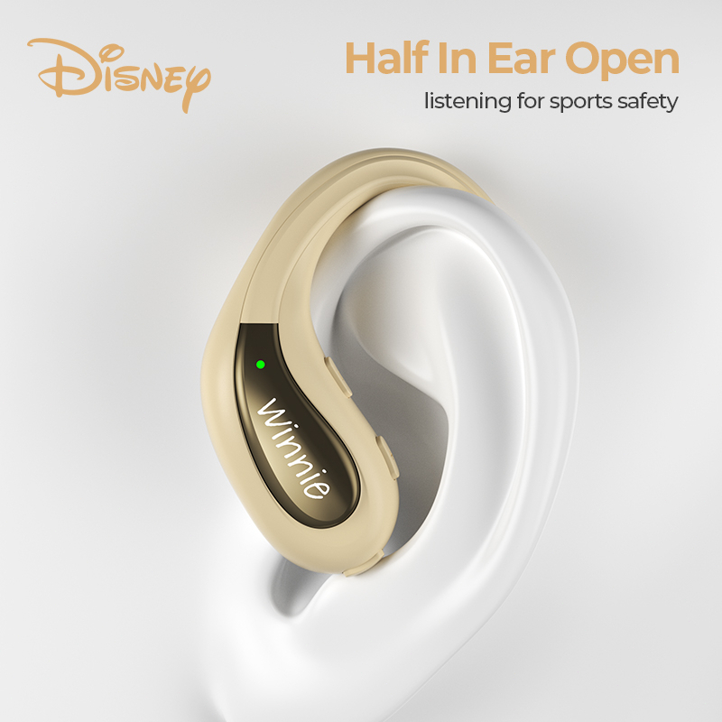 Disney S28 Bluetooth 5.3 Wireless TWS Sport Headset With Waterproof Mic/Earhook HiFi Stereo Music