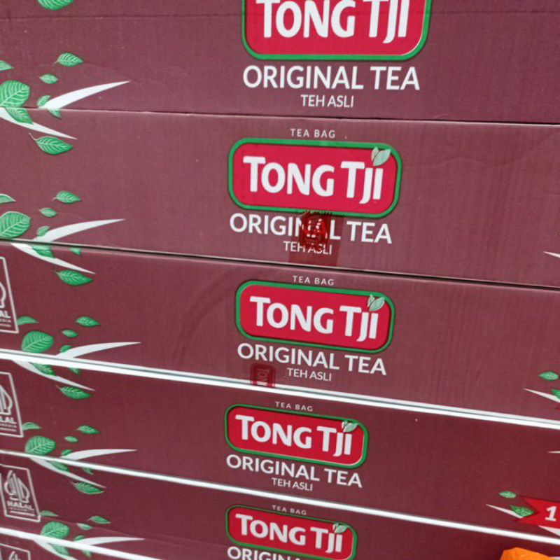 TONG TJI TEH ORIGINAL  isi 25 Kantong Teh Celup (CANISTER)