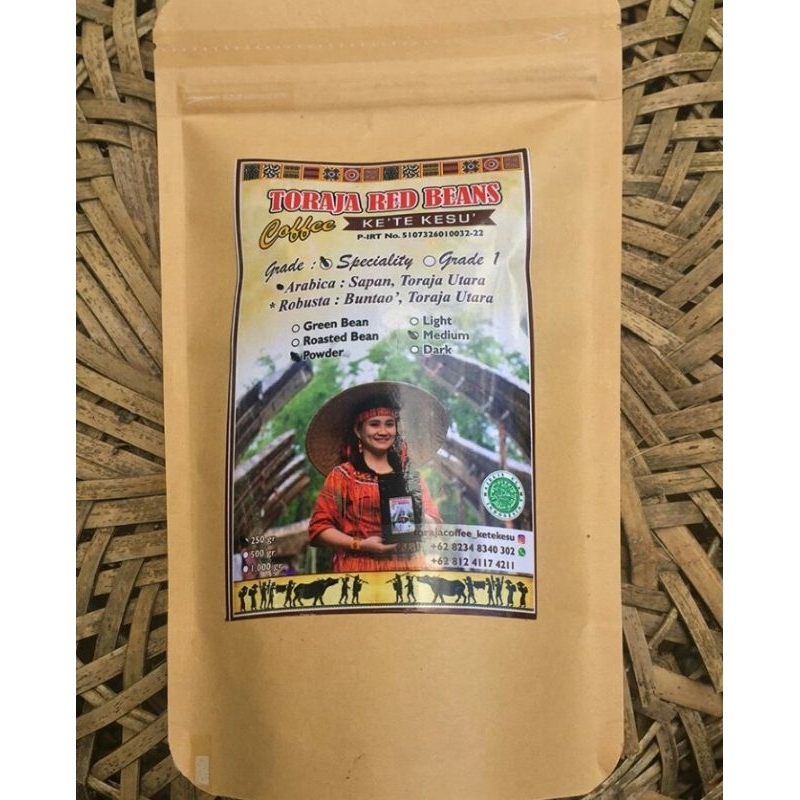

kopi Toraja Arabika bubuk