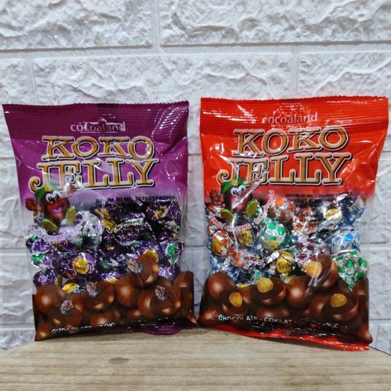 

Choco Koko Jelly 120gr dan 380gr (Raisin Choco dan Peanut Choco)