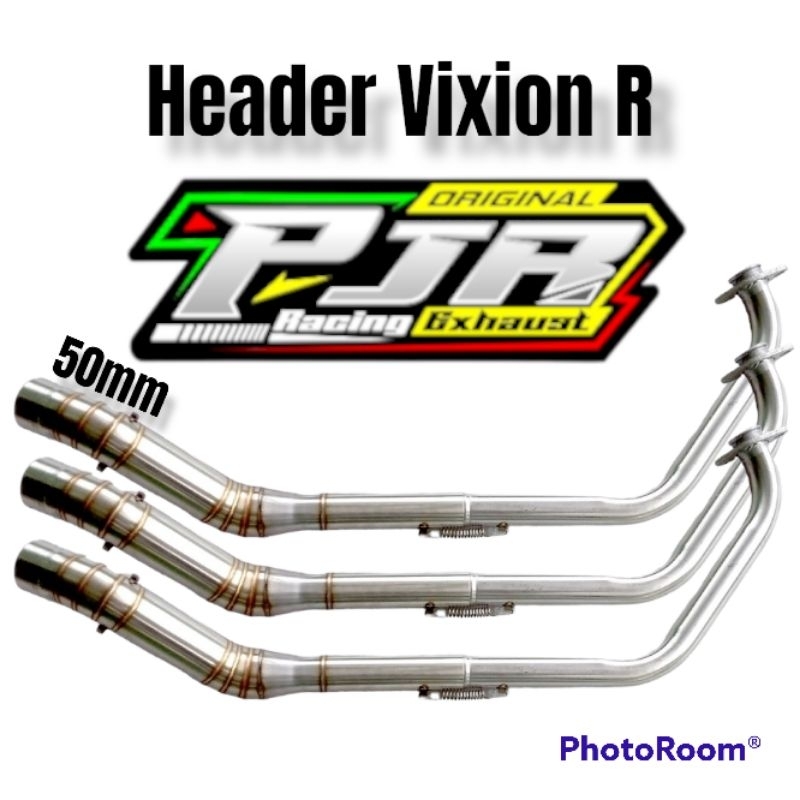 Leher knalpot Vixion R diameter 50mm pemasangan pnp