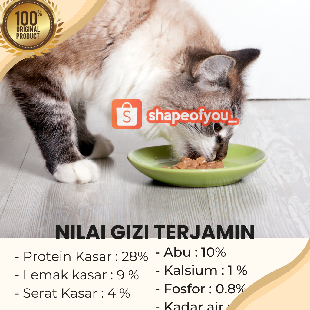 Chester 1kg Tuna Kitten Dry Cat Food Makanan Kucing Kering 800gr