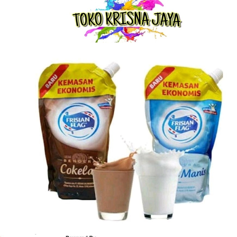 

FRISIAN FLAG SUSU BENDERA KENTAL MANIS POUCH NETTO 200 GR | 560 GR