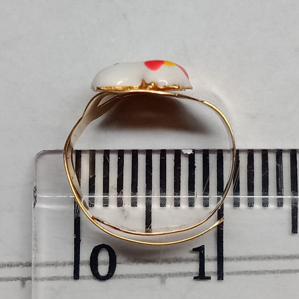 Cincin Anak Emas 17K - 0.55 Gr Kadar 750 - 4795