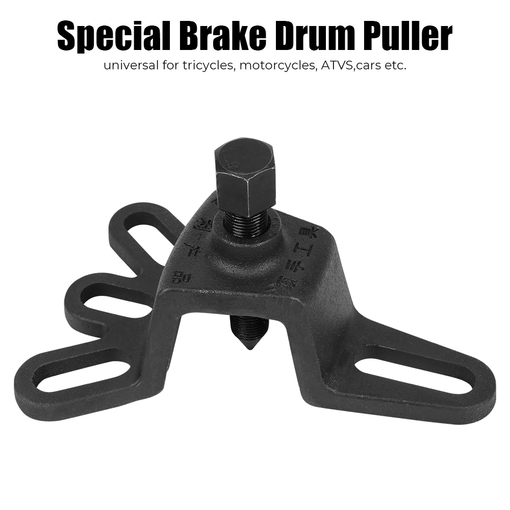 Wheel Hub Puller Motor Rear Brake Drum Removal Tricycle Penarik Hub Kit Alat Penghapus Drum Rem Belakang Rakitan