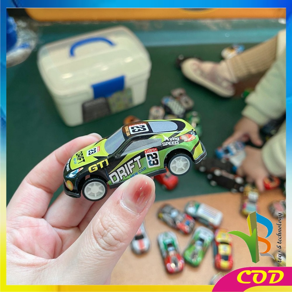 RB-M314 Mainan Mobil Balap Mini Pull Back 30PCS Set Container Box Car Toys / Maenan Mobil Mobilan Balap Colorfull Racing Mini Sport Car