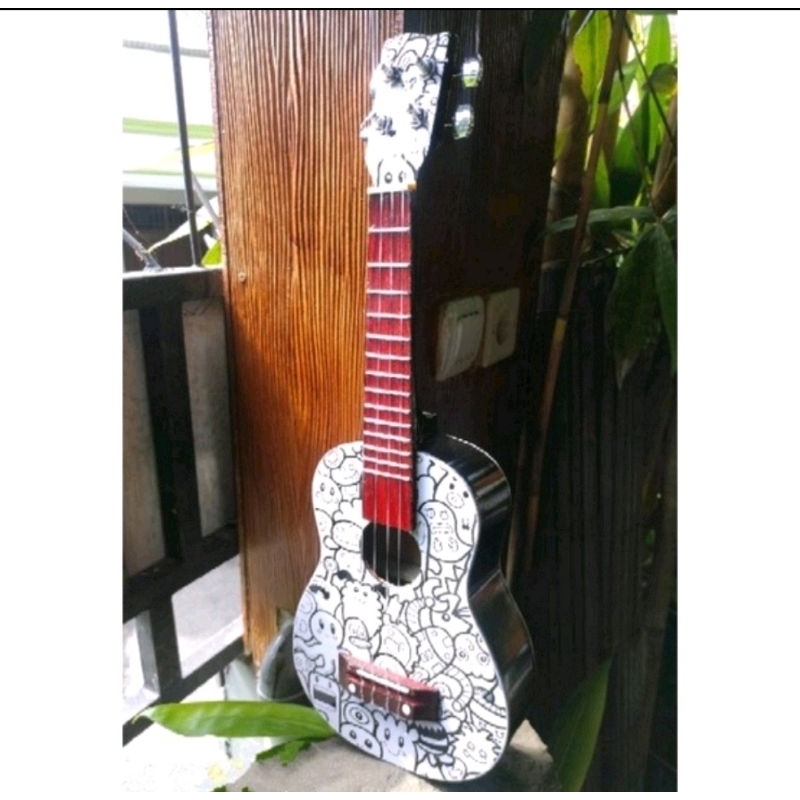 UKULELE COWBOY SOPRAN SOPRANO 21&quot; ORIGINAL SENAR 4 - GARANSI PENGIRIMAN &amp; PRODUK SELAMA TRANSAKSI BELUM TERSELESAIKAN  - COD